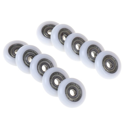 10pcs sliding shower roller wheels plastic door replacement 1