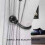 Set of2Metal Decorative Curtain Holdbacks, Window Drapery Black 3