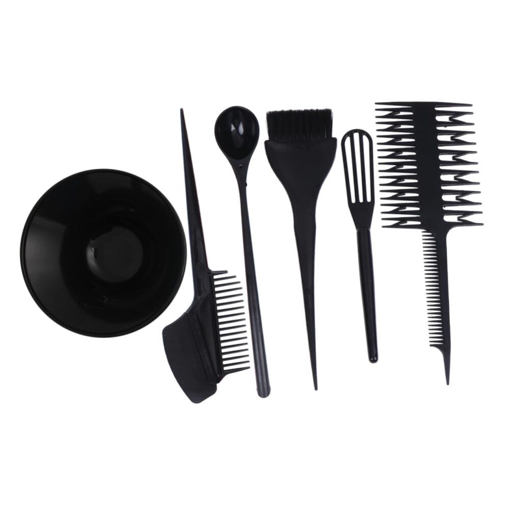 Hair Dyeing Kit with Brush and Bowl Set for Precise Color Application, Reusable Home and Salon Tools