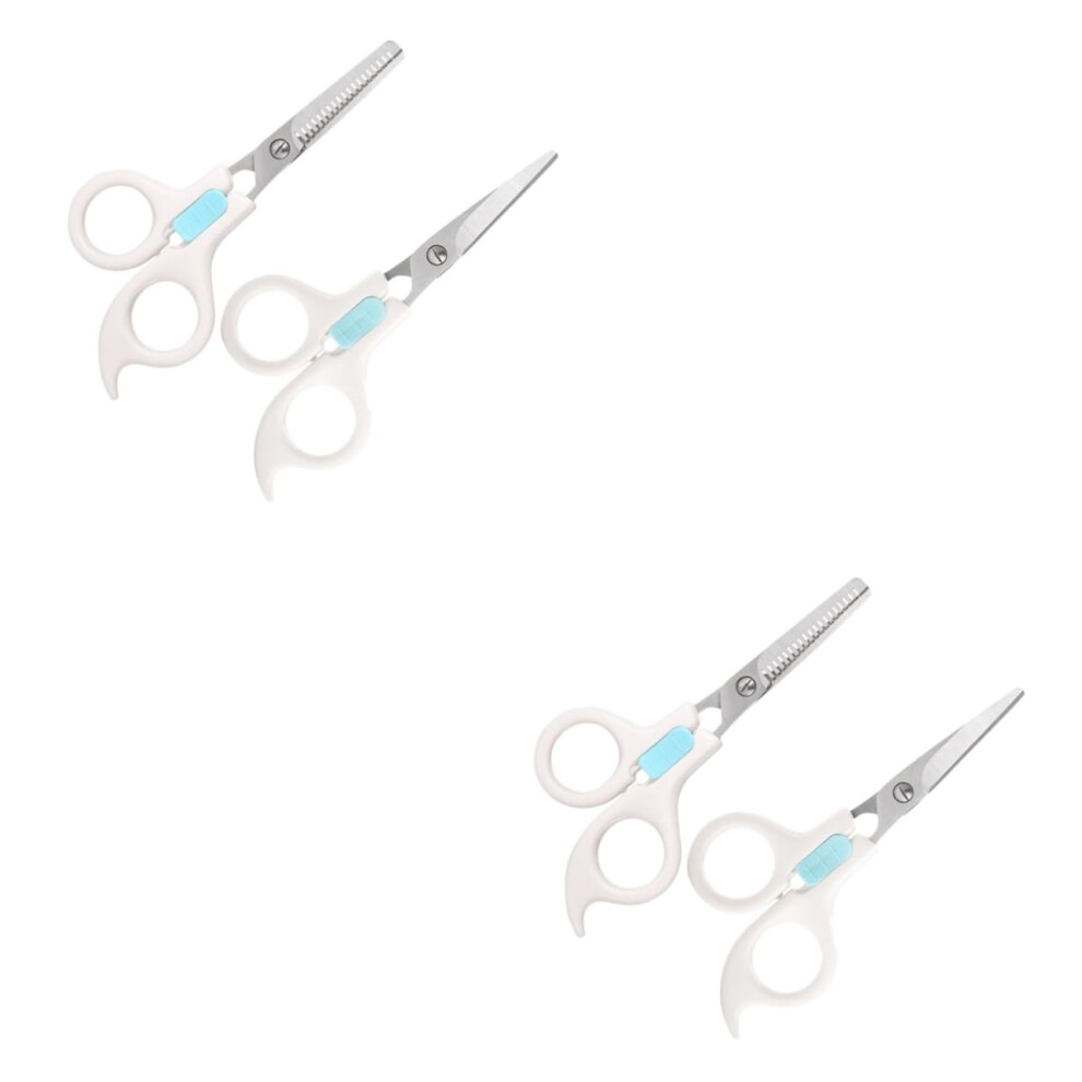 Professional Hairdressing Scissor Set with Cutting and Thinning Scissors for Home and Salon Use