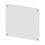 Living And Home 75x60cm Pre-Drilled Tempered Glass Splashback for Cookers, White 3
