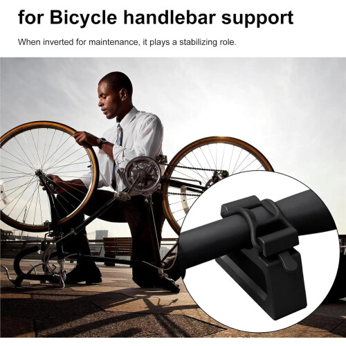 Handlebar Support Stand for Mountain & Road Bikes, Quick Release Parking Stabilizer, 4 Pairs 1