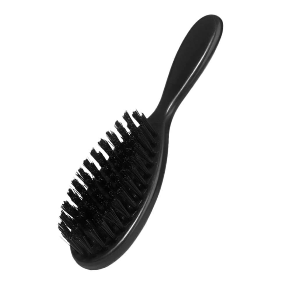 Unisex 3 In 1 Grooming Beard Comb And Barber Neck Duster Brush With Ergonomic Lightweight Grip