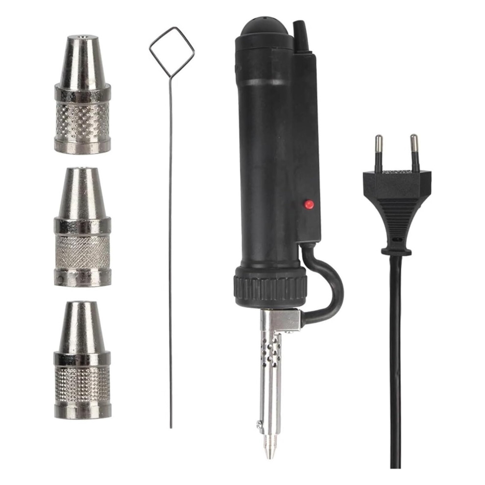 Electric Desoldering Pump With 3 Nozzles, Suction Vacuum Solder Removal Tool For Pcb 9044945222432