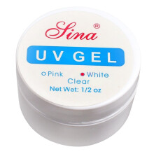 White UV Gel Nail Art Primer Base Coat 30g Protective Nail Strengthening for Extensions