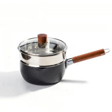 Stone Flat Pot for Instant Noodles, Hot Milk, Wheat Rice Cooking, Single Serve Kitchen Use