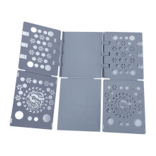 T Shirt Folding Board Plastic Clothes Organizer Laundry Folder for Adults and Kids Gray 11.42x8.66x1.96