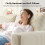 Modern 3 Seat Corduroy Sofa Couches 256cm Beige 5