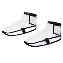 Adjustable NonSlip Shoe Covers for Hairdressing and Barber Work, EV Material, Size M