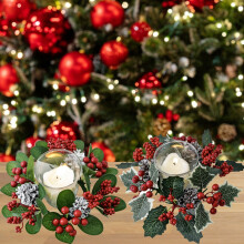 Ofertas da Cyber Monday 2024: Guirlanda de Natal Viflosae, Velas de Frutas Vermelhas, Suportes para Aromaterapia, Enfeites Decorativos para Uso