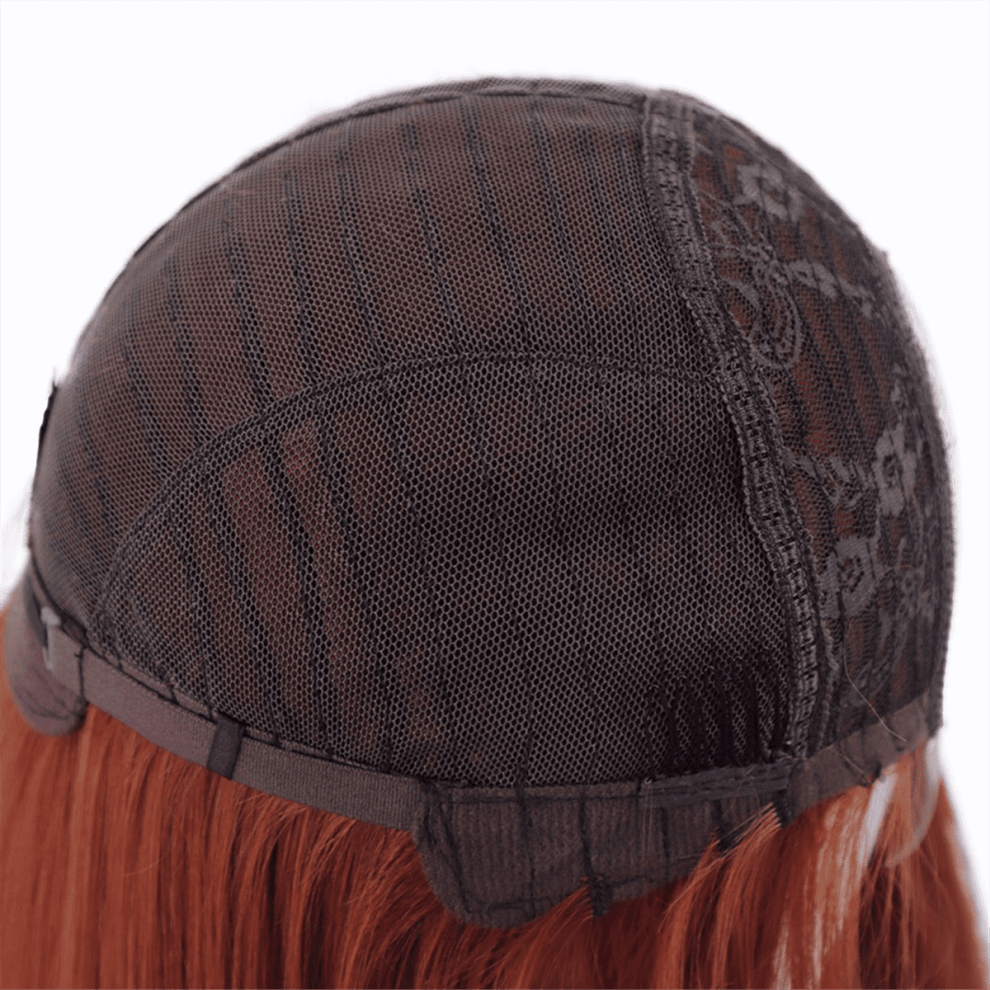 Unisex Synthetic Lace Front Wig For Women 32 Inch Long Straight Highlight Lace Frontal Wigs Cosplay Wig