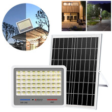 Projecteur solaire LED BOFEER avec minuterie d'allumage automatique, éclairage de sécurité pour jardin et cour - Spots extérieurs multi-modes