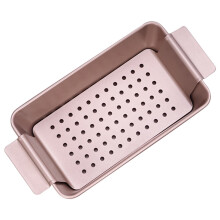 Moule à pain rectangulaire en acier au carbone antiadhésif