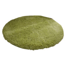 Joyfeel Super Soft Luxury Round Fluffy Area Rug Anti-Slip Bottom Comfortable Plush 80cm Solid Color Bedroom Nursery Area Carpet