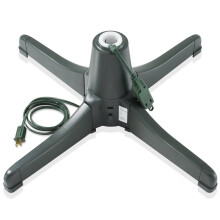 Support rotatif pour sapin de Noël - Base pivotante à 360 pour sapin artificiel jusqu'à 2,3 m (7,5 pi), vert - Description Walmart