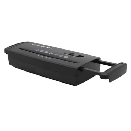 Esperanza - Document shredder - 10 L Black 2