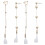 Eease Earphone Earring Anti-Lost Strap - 2 Pairs 1