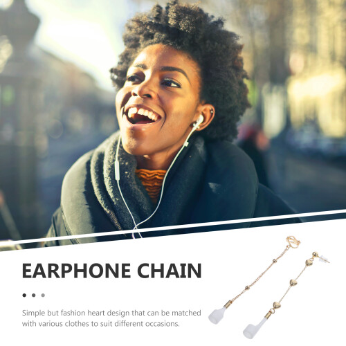 Eease Earphone Earring Anti-Lost Strap - 2 Pairs 1