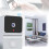 Smart trådlös WiFi-videodörrklocka, telefon, dörrring, intercom, säkerhetskamera, vit 5