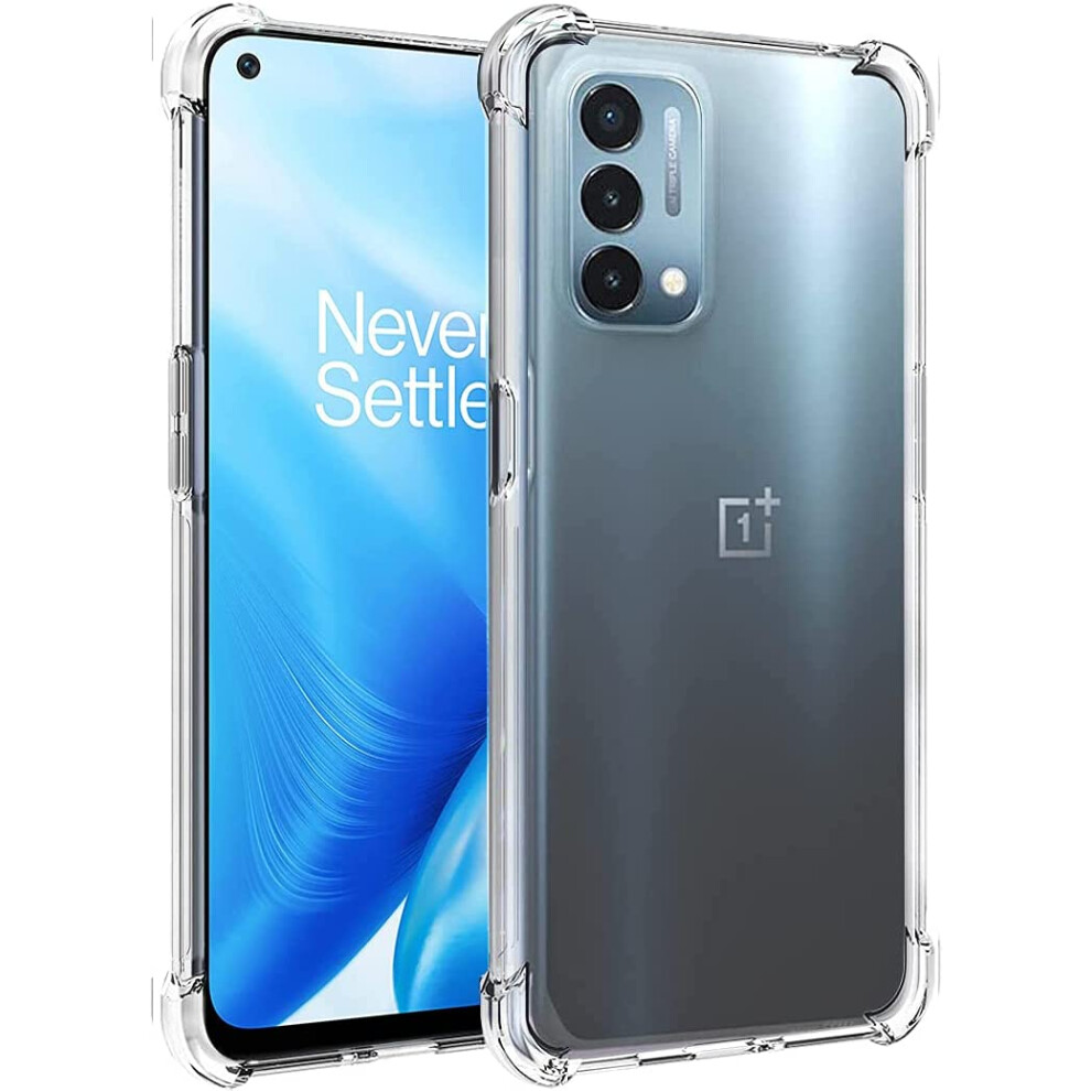 Designed For Compatible With Oneplus Nord N200 5G Case, Crystal Clear Flexible Tpu Silicone Bumper Airbag Case Compatible 9499224590489
