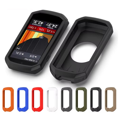Soft Silicone Protector Case Cover for compatible with Garmin Edge1050, Anti-Scratch Bumper Protective Shell 1