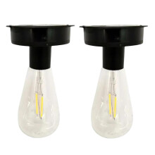 2024 - Confezione da 2 lampadine solari di ricambio per modulo solare per luci da giardino # T3H7