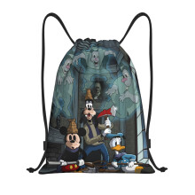Goofy Goof Klasická taška se stahovací šňůrkou, Skládací, Sportovní, Fitness, Taška se stahovací šňůrkou, Unisex, Cestovní taška na