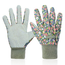 Women's Gardening Gloves Thorn Resistant for Weeding Digging Planting Pruning Raking Green