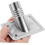 Broom Handle Adapter with Threaded End for Mop Replacement Compatible Extension Pole 2