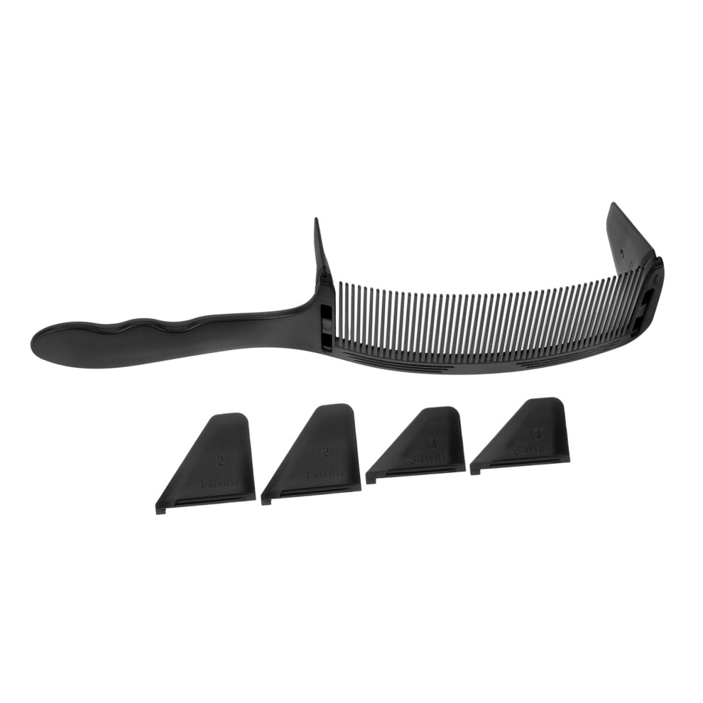 Unisex Barber Hair Comb For Precision Styling And Beard Grooming, Wide Comb For Men