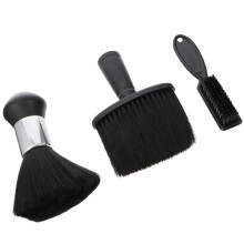 Barber Neck Duster Brush Set with Soft Gentle Bristles for Precision Hair Cutting and Cleanup