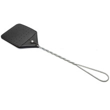 Fly Swatter 17 Inch Heavy Duty PU Leather with Strong Wire Handle for Indoor Outdoor Use Ref: 5302