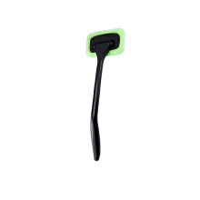 Car Windshield Cleaning Brush Set with Sponge and Scratch Towel for Interior Window Care