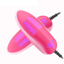 Electric Shoe and Boot Dryer with UV Deodorizer for Shoes, Gloves, Hats, Socks, Ski Boots Pink
