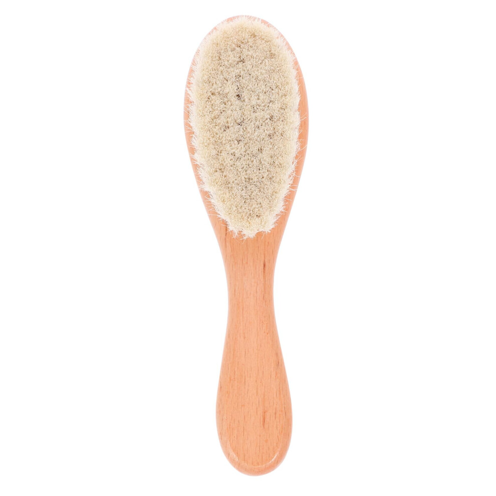 Bath Brush with Long Wooden Handle and Soft Bristles, Back Scrubber for Shower and Gentle Massage