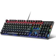 Z-EDGE 104-Key Mechanical Keyboard RGB Backlight Aluminum Frame Backlit