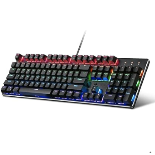 Z-EDGE 104-Key Mechanical Keyboard RGB Backlight Aluminum Frame Backlit