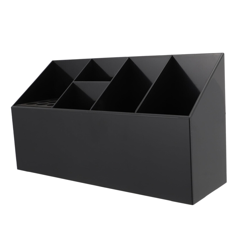 Black Hairdressing Scissor Holder Durable Salon Tool Organizer For Combs And Scissors Compact
