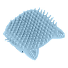Cat Corner Self Groomer Blue Silicone Massage Board with Catnip for Cats & Kittens