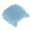 Table à gratter pour chats avec herbe à chat, silicone doux, bleue, L 1