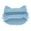 Table à gratter pour chats avec herbe à chat, silicone doux, bleue, L 7