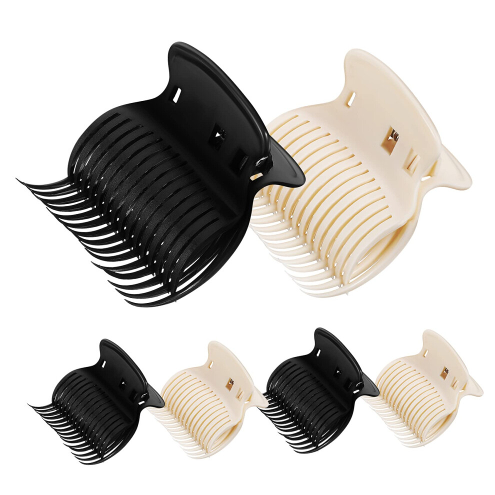 Hot Roller Clips Hair Curler Claw Clips Heat Resistant Secure Grip for Salon and Home Styling 12pcs