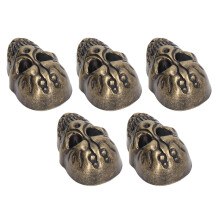 50 Sets Zinc Alloy Skull Rivets 25x16mm for Leather DIY Punk Style