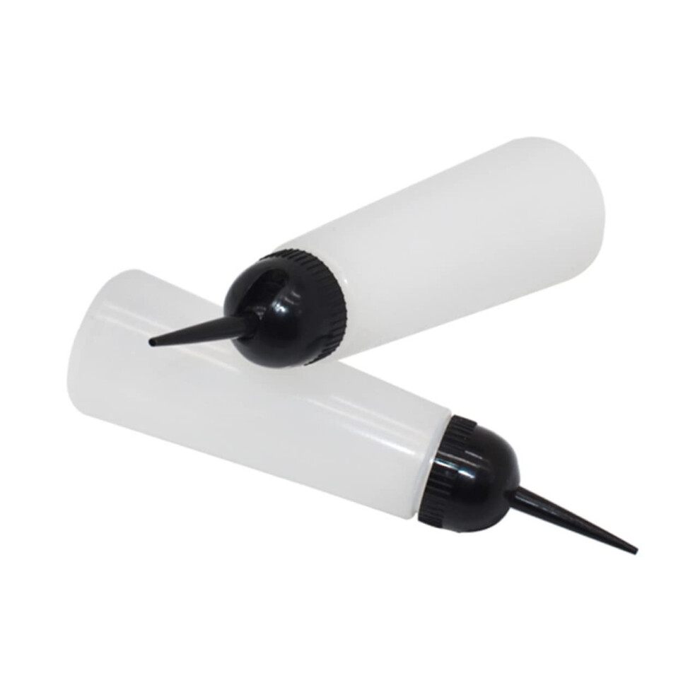 Hair Dye Applicator Bottle Set with Oblique Nozzle, LeakProof Refillable Salon Coloring Tools