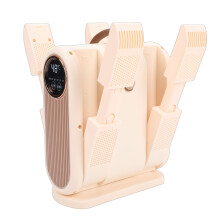 Electric Shoe Dryer with Dual Air Ducts, Foldable Boot and Sneaker Warmer, Aromatherapy Feature