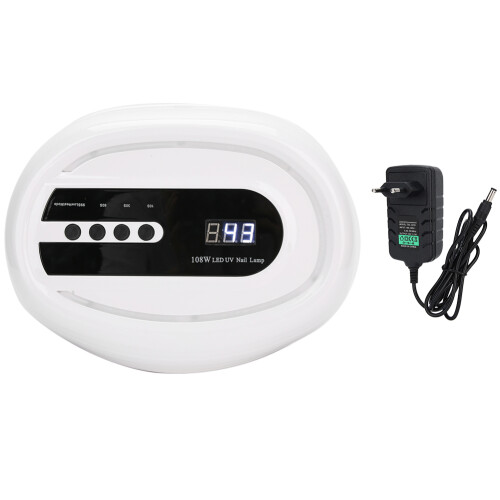 Στεγνωτήρας νυχιών UV LED με έξυπνο αυτόματο αισθητήρα και ψηφιακή οθόνη LED, γρήγορη