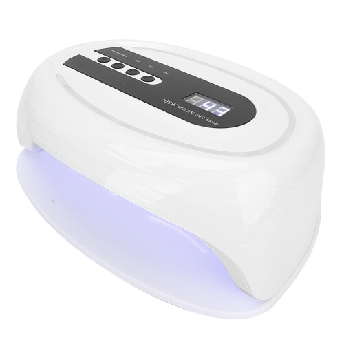 Στεγνωτήρας νυχιών UV LED με έξυπνο αυτόματο αισθητήρα και ψηφιακή οθόνη LED, γρήγορη 1