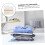 10pcs Clothes Folding Board Set Adjustable Wardrobe Shirt Folder for Laundry Travel PP 3