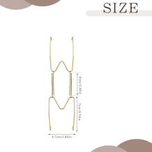 Kraoden Stainless Steel Plate Hangers for Walls Compatible Decorative Plates Hooks Dish Diaplay Holder