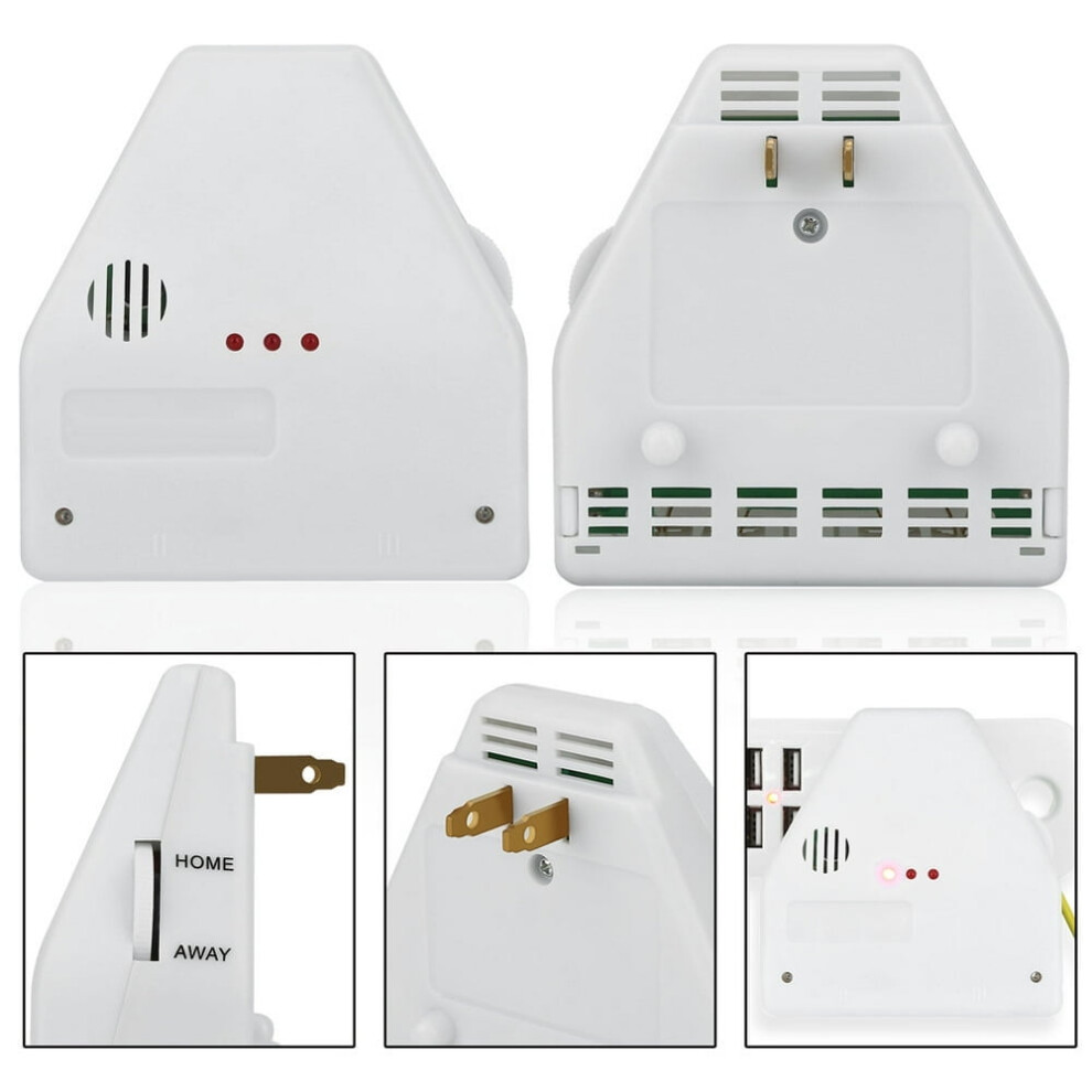 Qutetn Hand Clap Switch Swicth For Appliance Us Clap On Clap Off Sound Activated On/Off Switch By Hand Clap W/ 2 Outlets For Home Appliance 9149926989165